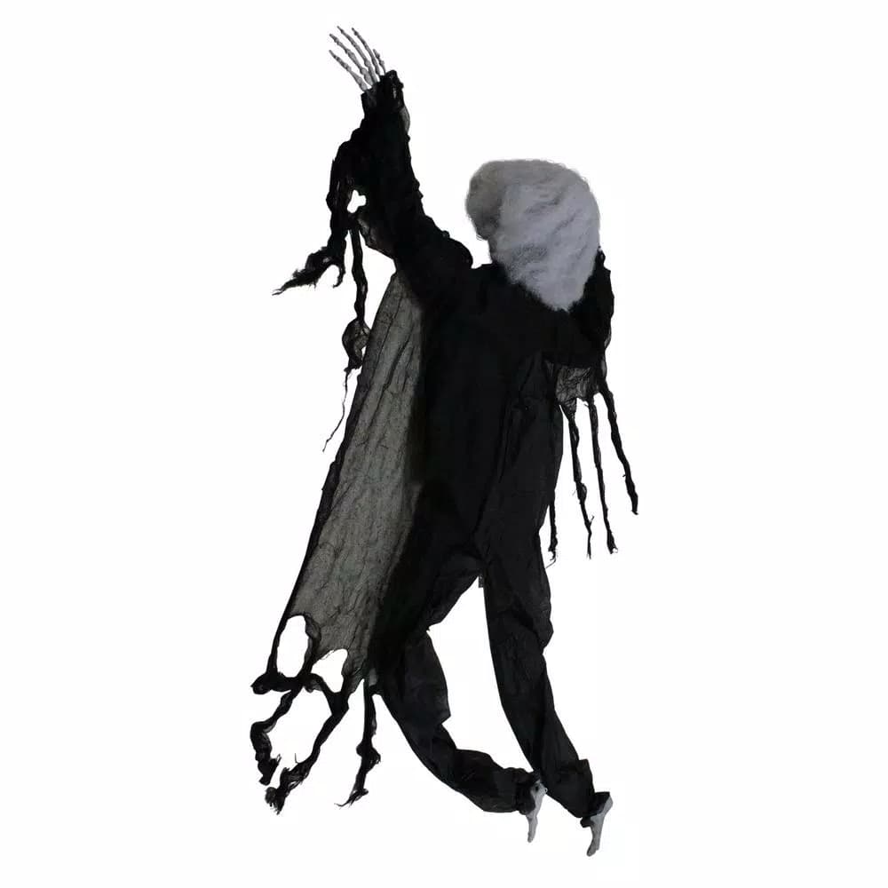 Northlight 5 ft. Creepy Climbing Dead Zombie Halloween Window Decor - Poseable Hanging Decoration