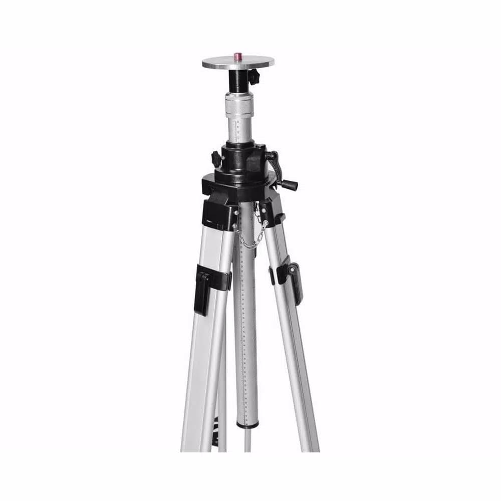 AdirPro Heavy-Duty Aluminum Elevating Construction Tripod for Lasers and GPS