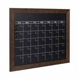 DesignOvation Beatrice Framed Magnetic Chalkboard Monthly Calendar Memo Board thumbnail 2