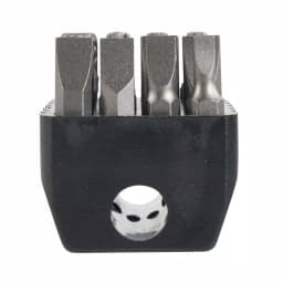 Klein Tools 32-Piece Standard Tip Bit Set with PVC Storage Block thumbnail 4