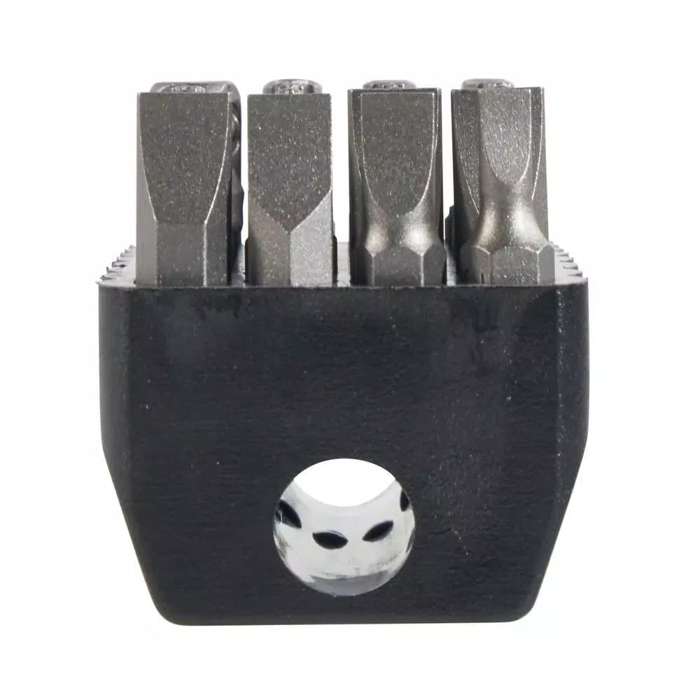 Klein Tools 32-Piece Standard Tip Bit Set with PVC Storage Block