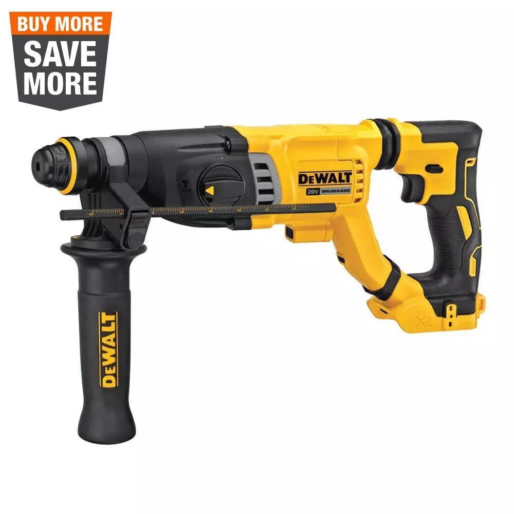 DEWALT 20V MAX XR Brushless 1-1/8 in. SDS Plus D-Handle Rotary Hammer (Tool-Only)