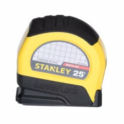 Stanley LeverLock 25 ft. x 1 in. Center Read Tape Measure thumbnail 1