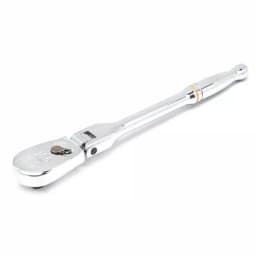 GearWrench 1/4 in. Drive 7 in. 90-Tooth Flex Head Teardrop Ratchet thumbnail 1