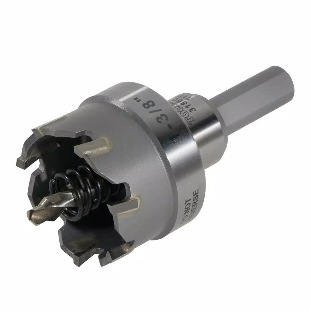 Klein Tools 1-3/8 in. Carbide Hole Cutter with Arbor and Pilot Bit
