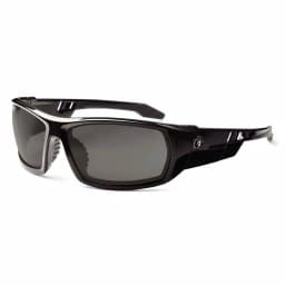 Ergodyne Skullerz Dagr Smoke Lens Black Safety Glasses - ANSI Z87.1+ Ballistic Impact Rated thumbnail 2