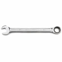 GEARWRENCH 1-1/8 in. Combination Ratcheting Wrench, 12-Point Steel, Chrome Finish thumbnail 1