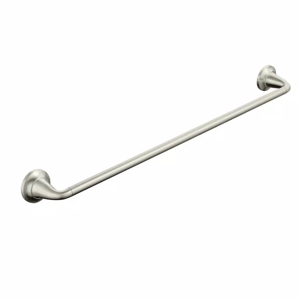 Glacier Bay Constructor 24 in. Single Towel Bar, Brushed Nickel, Coastal Style
