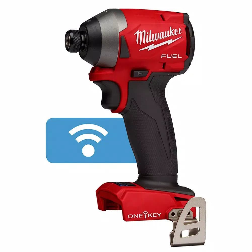 Milwaukee M18 FUEL ONE-KEY 1/4 in. Hex Impact Driver, 18V Brushless Cordless (Tool-Only)