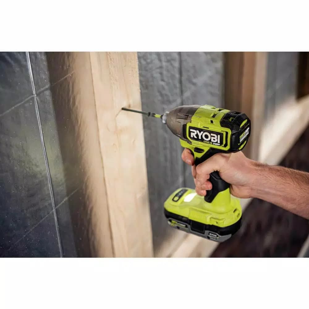 RYOBI ONE+ HP 18V Brushless 1/4 in. 3-Speed Impact Driver (Tool Only)