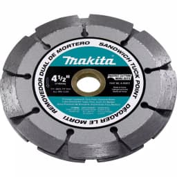 Makita 4-1/2 in. Dual Sandwich Diamond Tuck Point Blade for Mortar Removal thumbnail 2