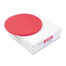 Premiere Pads 12 in. Red Buffing Floor Maintenance Pad thumbnail 2