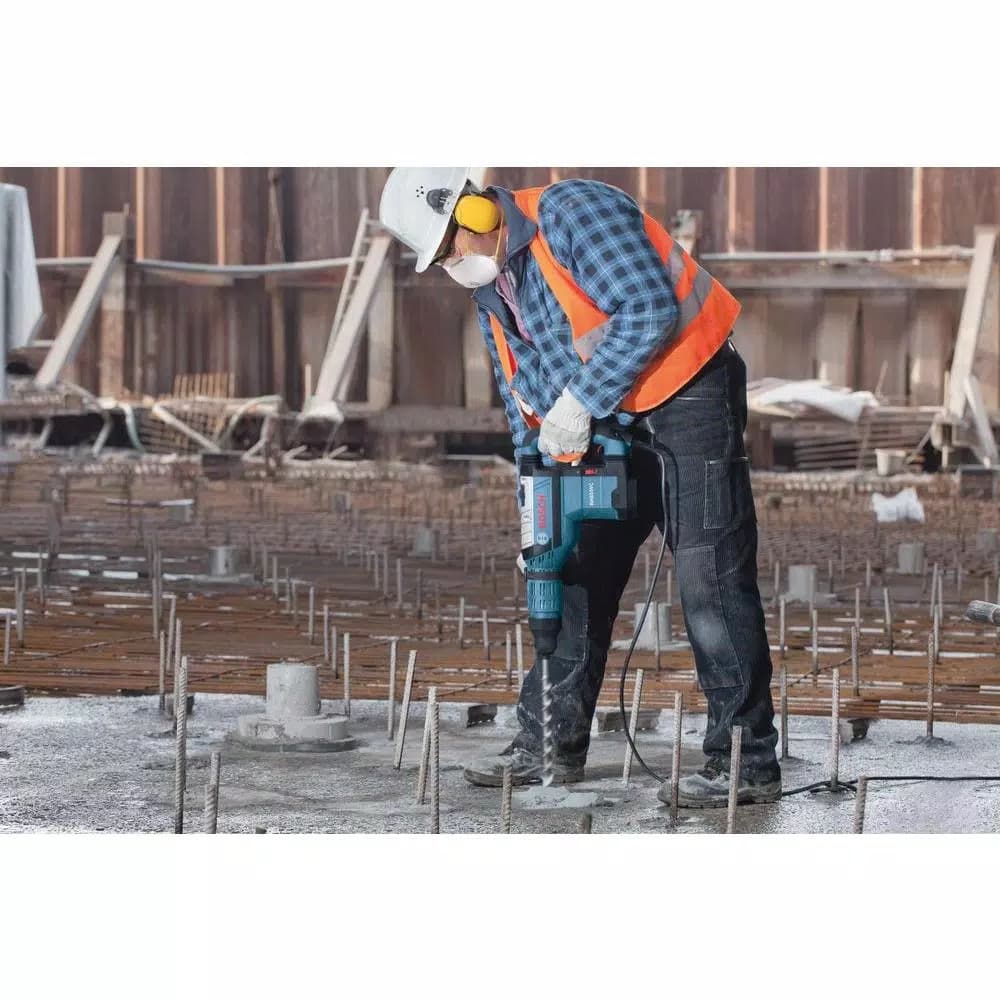 Bosch 13.5 Amp SDS-Max Corded Rotary Hammer Drill with Carrying Case