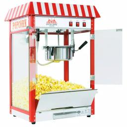 Funtime FT8000CP 8 oz. Commercial Carnival Style Popcorn Popper Machine, Red/Stainless Steel thumbnail 2