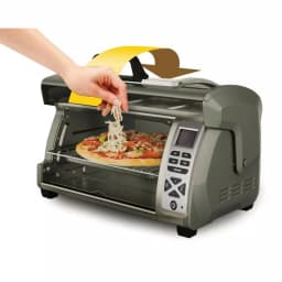 Hamilton Beach 1400-Watt 6-Slice Easy Reach Roll-Top Toaster Oven, Silver thumbnail 3
