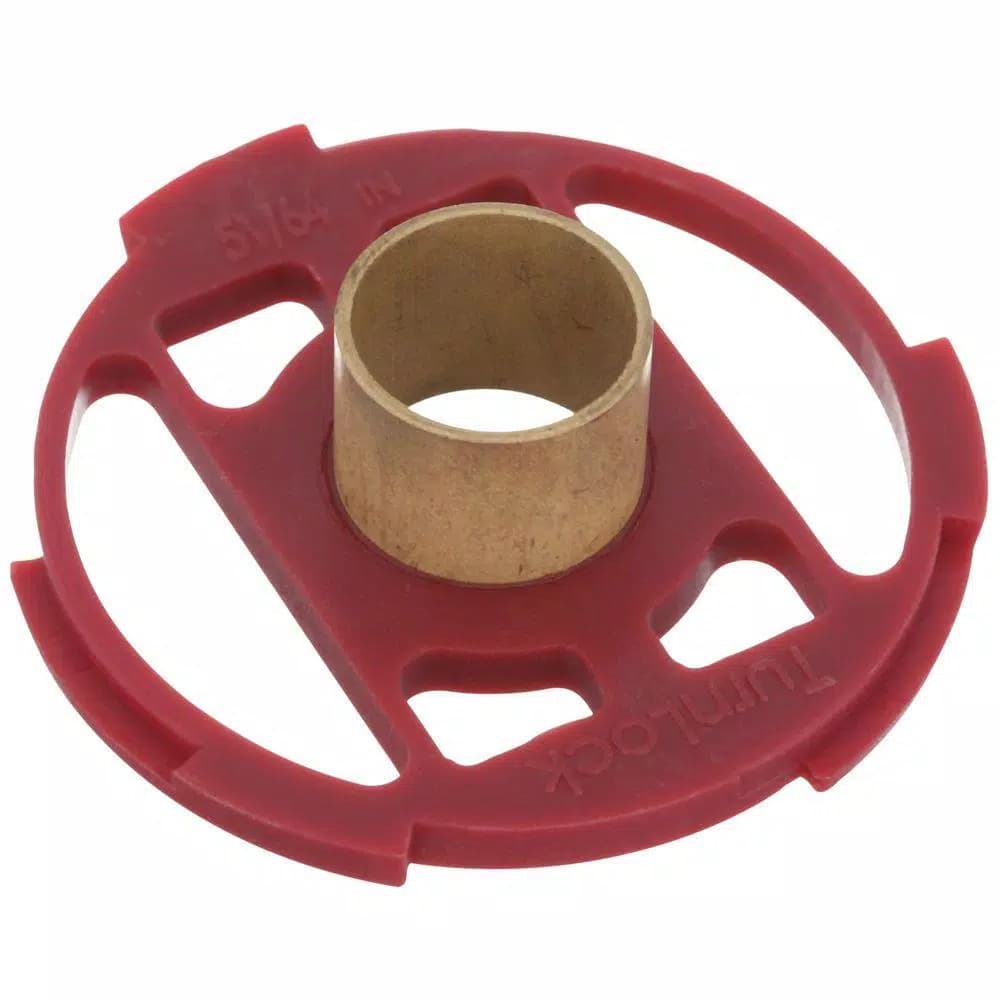Milescraft TurnLock Router Base Plate and Guide Bushing Set