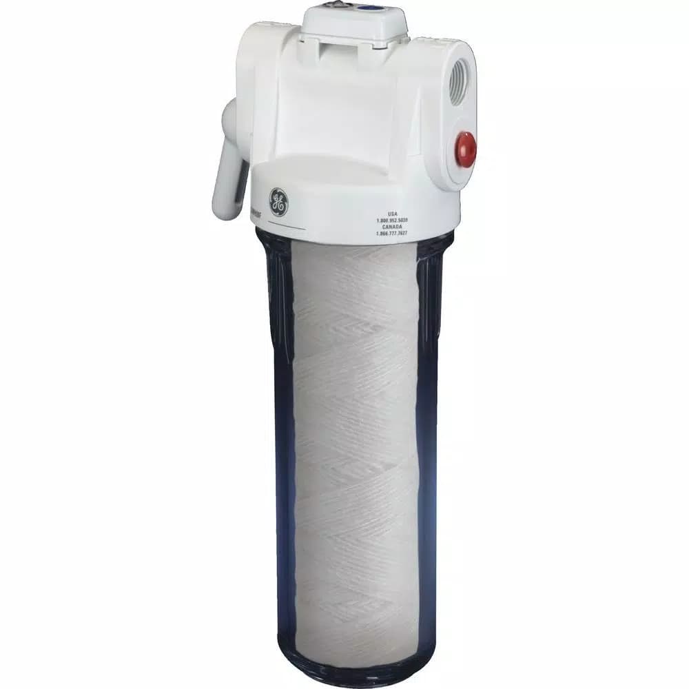 GE Universal Whole House Replacement Water Filter Cartridge, 30 Micron, 2-Pack