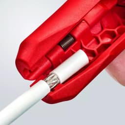 KNIPEX ErgoStrip Universal Wire Stripper, Cutter and Dismantling Tool for Metric Wires thumbnail 5