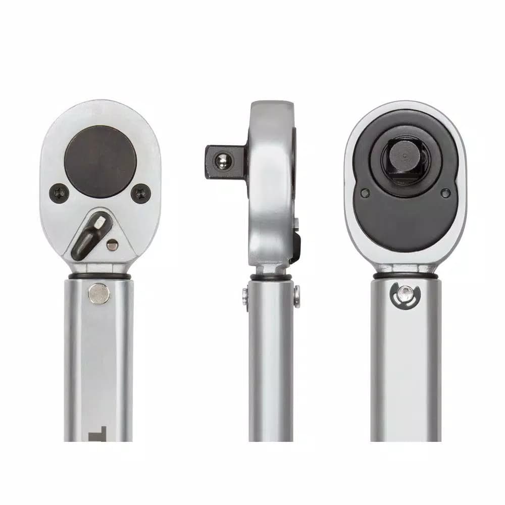 TEKTON 1/2 in. Drive Click Torque Wrench, 10-150 ft.-lb.