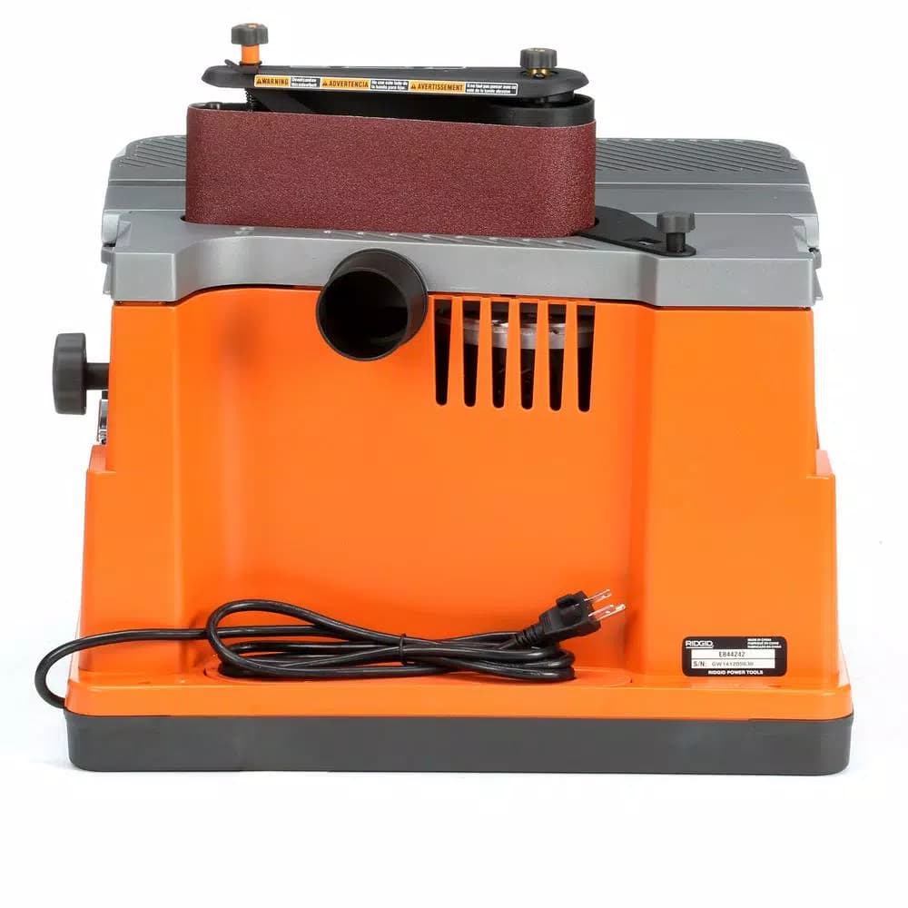 RIDGID Oscillating Edge and Belt Spindle Sander, 5 Amp, 4 in. x 24 in.