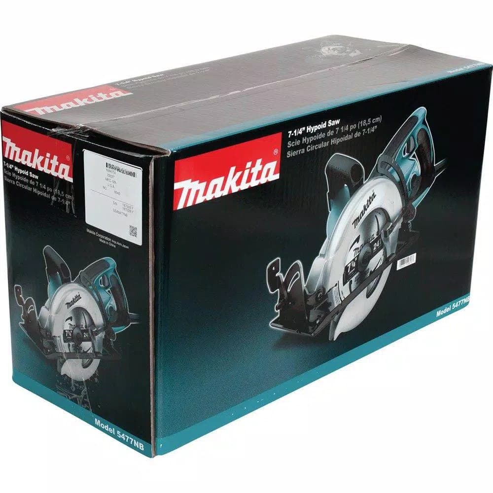 Makita 15 Amp 7-1/4 in. Corded Hypoid Circular Saw with 24T Carbide Blade