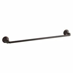 KOHLER Devonshire 3-Piece Bathroom Hardware Set - Towel Bar, Ring & Toilet Paper Holder - Oil-Rubbed Bronze thumbnail 2