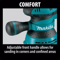 Makita BO5041 5 in. Corded Variable Speed Random Orbital Sander with Dust Bag thumbnail 4