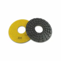 Unbranded JX Shine50 5 in. Rigid Diamond Polishing Pads for Granite and Concrete, 7-Piece Set thumbnail 3