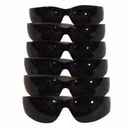 G & F Products EyePRO Smoke Safety Goggles, Scratch, Impact and Ballistic Resistant, 12 Pack, Dark Grey thumbnail 1