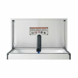 Foundations Horizontal Surface Mount 304 Stainless Steel Baby Changing Station thumbnail 2