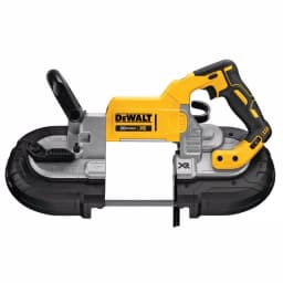 DEWALT 20V MAX XR Cordless Brushless Deep Cut Band Saw & 4-1/2 in. Grinder Kit with 5.0Ah Battery and Charger thumbnail 6