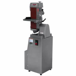 JET J-4300A 1.5 HP 6 in. x 48 in. Industrial Horizontal/Vertical Belt Sander with Closed Stand thumbnail 1