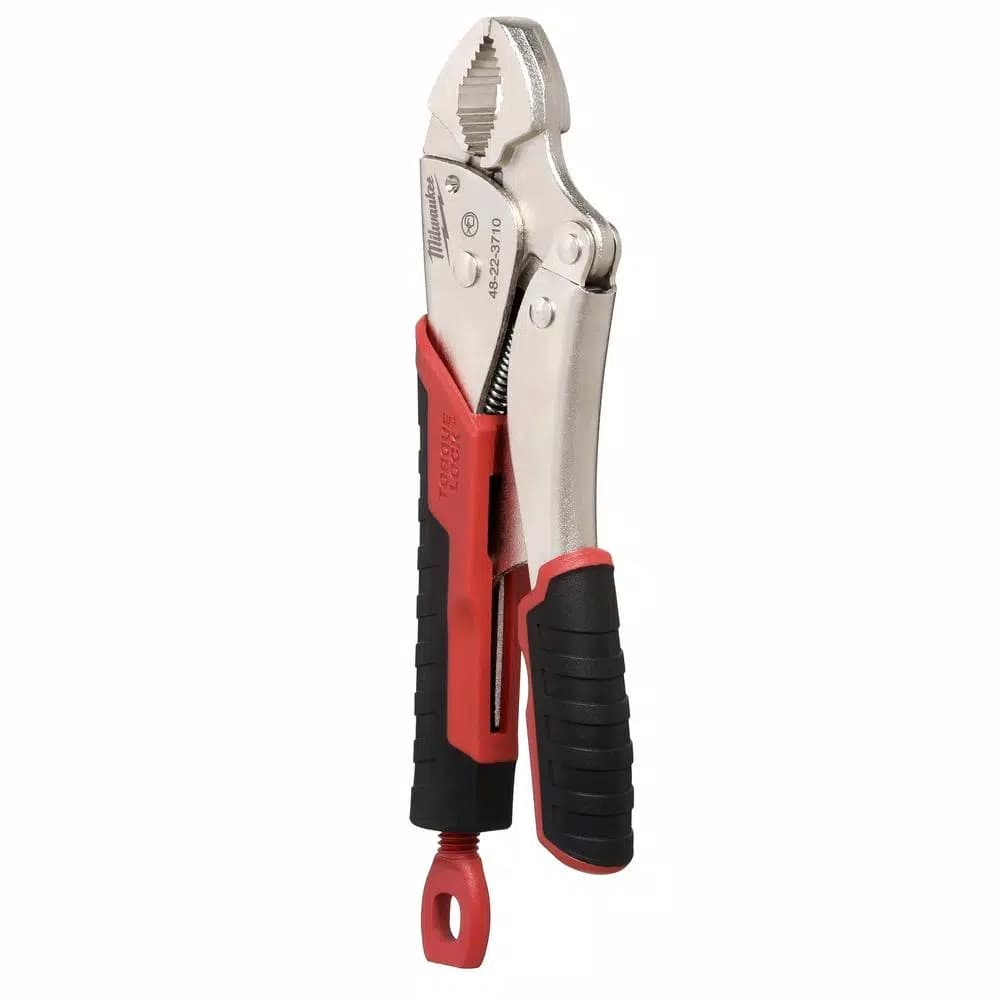 Milwaukee 10 in. Curved Jaw Locking Pliers with MAXBITE