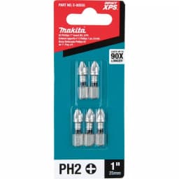 Makita ImpactXPS #2 Phillips 1 in. Insert Bits, 5-Pack thumbnail 3