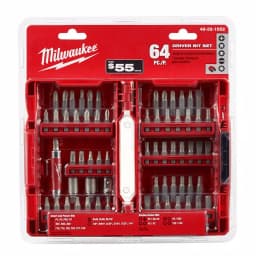 Milwaukee 64-Piece S2 Steel Driver Bit Set with Magnetic Nut Drivers thumbnail 2