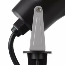LightShow 10 in. White Projection Kaleidoscope LED Spotlight with Stake thumbnail 3