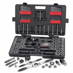 GearWrench 114-Piece Ratcheting Tap and Die Set, SAE and Metric thumbnail 1