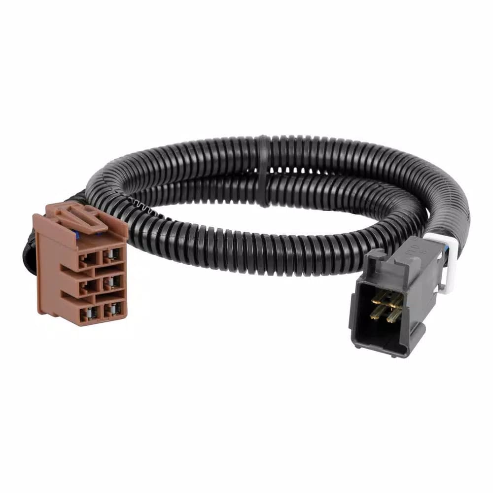 CURT Trailer Brake Controller Harness for Cadillac, Chevrolet, and GMC Vehicles