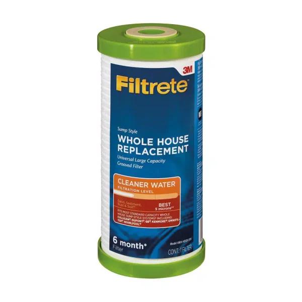 Filtrete Large Capacity Whole House Water Pre-Filtration System Replacement Filter, 5 Micron, 6-Month Life