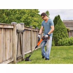 BLACK+DECKER 20V MAX 12 in. Cordless 2-in-1 String Trimmer and Edger with 2.5 Ah Battery and Charger thumbnail 8