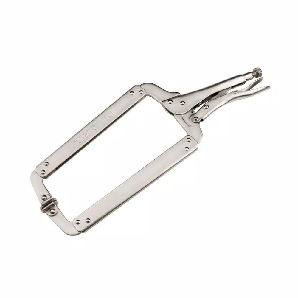 TEKTON 18 in. Swivel Pad Locking C-Clamp