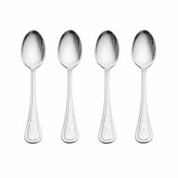 Towle Living Towle Palm Breeze 18/0 Stainless Steel Demi Spoons, Set of 4 thumbnail 1