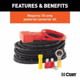 CURT Tail Light Converter - 3-Wire to 2-Wire System Adapter thumbnail 2