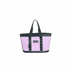 Camp-Zero Premium Carry-All Tote Bag - Lavender and Grey Soft-Side Cooler thumbnail 1