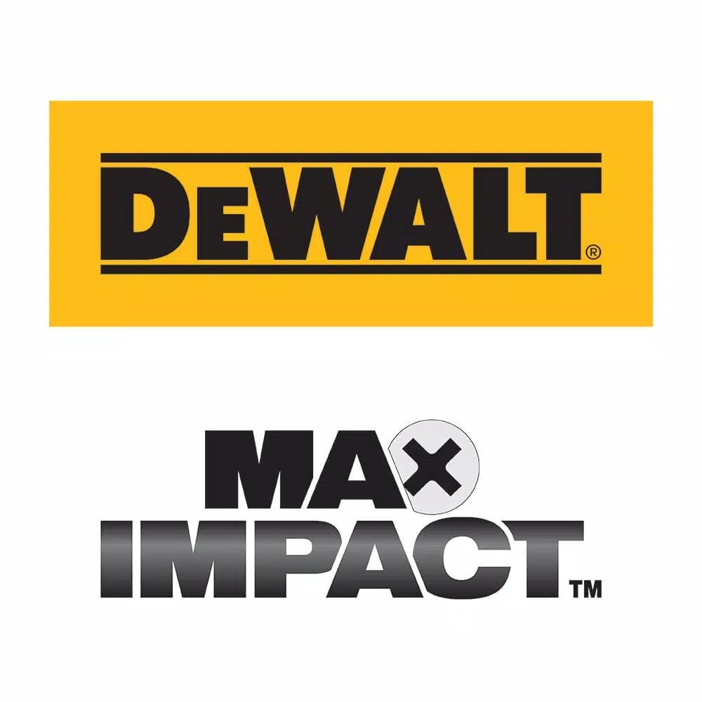 DEWALT MAX IMPACT #2 Phillips Screwdriver Bit, 6 in.