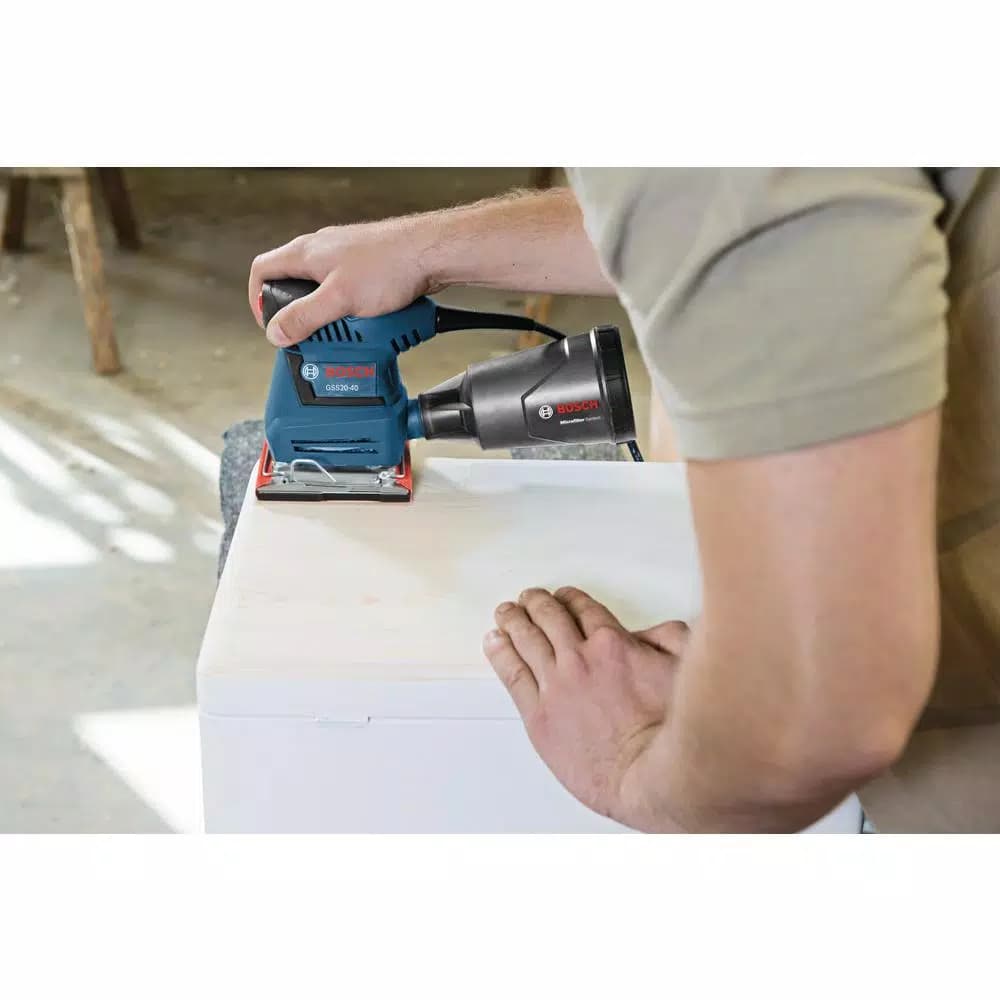 Bosch GSS20-40 1/4 in. Corded Sheet Orbital Finishing Sander, 2 Amp