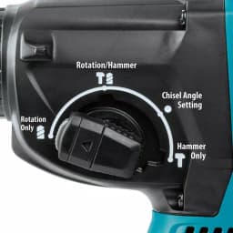Makita 18V LXT Brushless SDS-Plus 1 in. Cordless Rotary Hammer Kit with (2) 5.0Ah Batteries & Charger thumbnail 7