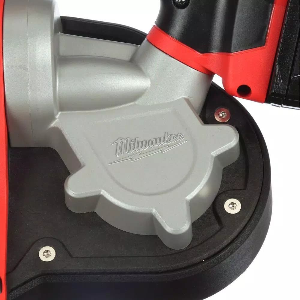 Milwaukee M18 18V Lithium-Ion Cordless Band Saw Kit with Two 3.0 Ah Batteries, Charger, and Hard Case