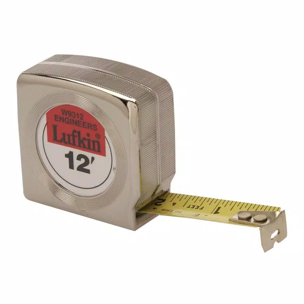 Lufkin Mezurall 12 ft. x 3/4 in. Power Return Tape Measure