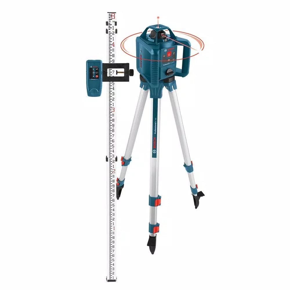 Bosch Factory Reconditioned 800 ft. Self-Leveling Rotary Laser Level Kit (5-Piece)